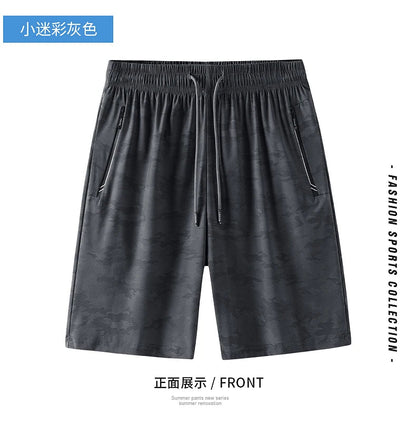 Men's Shorts For Men Summer Oversized Sports Casual Short Pant Britches Trousers Boardshorts Beachwear Breathable Elastic Waist