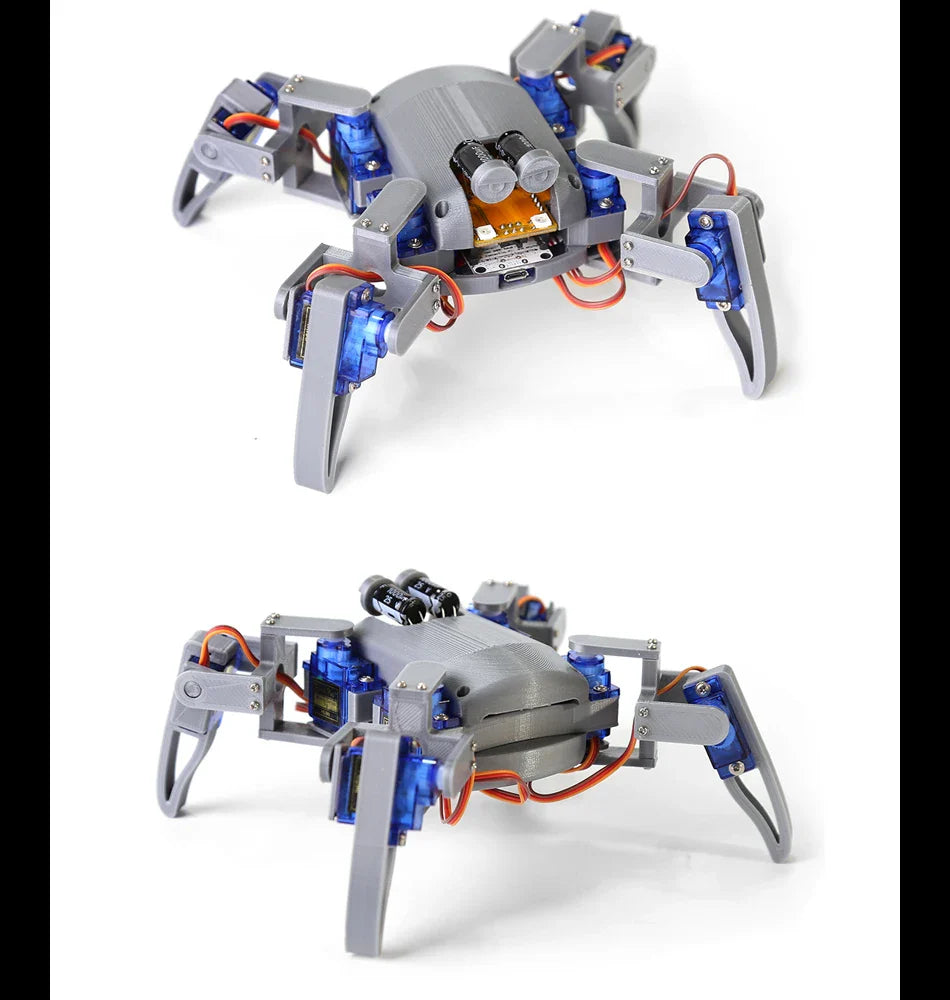 Kit de robot araignée quadrupède v2.0, robot bionique imprimé en 3D, fabricant de pigments NodeMCU bricolage, matériel Open Source, ESP8266