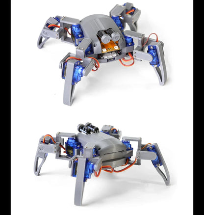 Kit de robot araignée quadrupède v2.0, robot bionique imprimé en 3D, fabricant de pigments NodeMCU bricolage, matériel Open Source, ESP8266