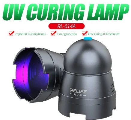 RELIFE RL-014A RL-014 Efficient UV Curing Lamp USB Adjustable Time Switch Portable Headlamp Bead Green Oil Glue Curing Tool