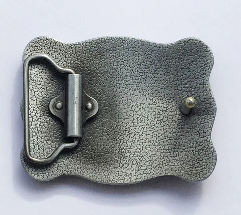 Mens Womens Western Style Turquoise Stone Belt Buckle Cowboy Cowgirl Belt Buckle