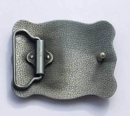 Mens Womens Western Style Turquoise Stone Belt Buckle Cowboy Cowgirl Belt Buckle