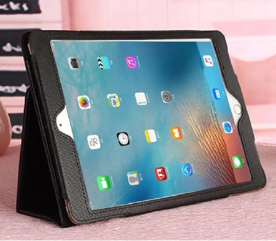 Folio Coque for iPad 2017 2018 9.7 5th 6th iPad Air 1 Air 2 Case Magnetic Smart A1566 A1822 PU Stand for iPad 2018 Air 2 Cover