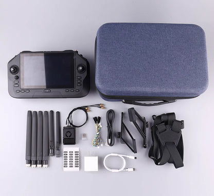 SIYI UniRC 7 Pro Dual Frequency Handheld Ground Station 7Inch 1080P 40KM Range Smart Controller 2.4 & 5 GHz