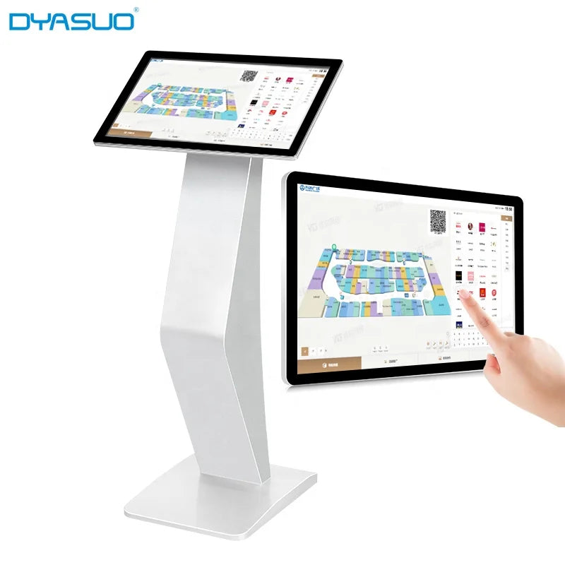 Moniteurs 15,6" PC mural tout-en-un IP65 avec écran tactile capacitif intégré, petite taille, système d'exploitation Android, processeur I7/i3/RK3568