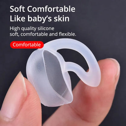 EARDECO Eartip Ear Cap Earphone Accessories 1 pair Earphone Pads Silicone Case Earbuds Cover Soft Ear Hook Protective Cover