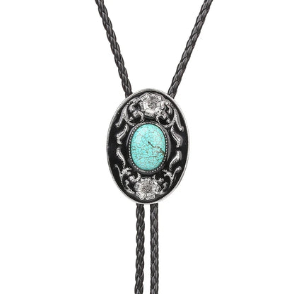 Cravate Totem Indien, Style Rétro Cirboy Occidental