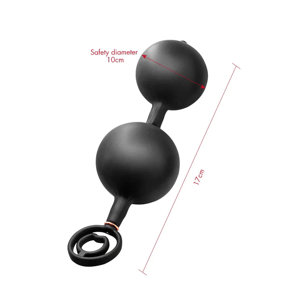 11 Models Hidden Homemade Ass Intruder XXL Anal Beads Huge Inflatable Butt Plug for Mens