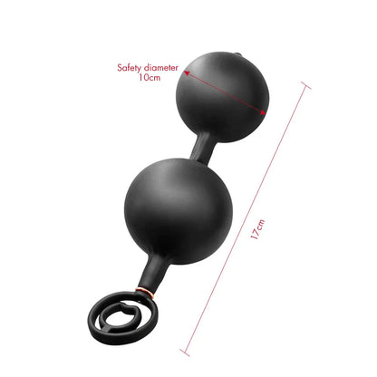 11 Models Hidden Homemade Ass Intruder XXL Anal Beads Huge Inflatable Butt Plug for Mens
