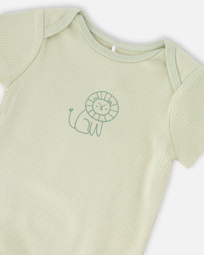 Evolutive Jersey Onesie Sage Green