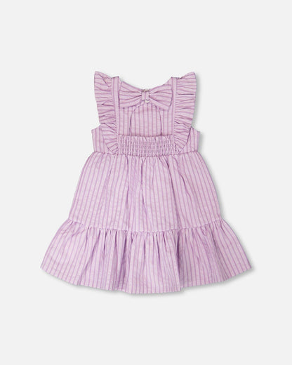 Striped Dress Lavender