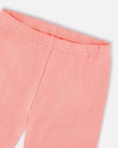 Tunic And Organic Cotton Capri Set Coral Gingham And Coral