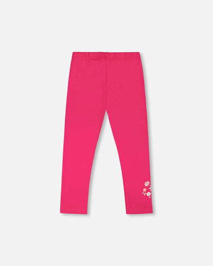 Organic Cotton Jersey Legging Pink