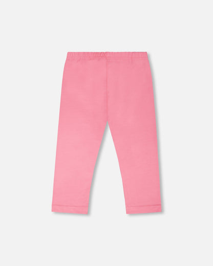 Organic Cotton Jersey Capri Pink