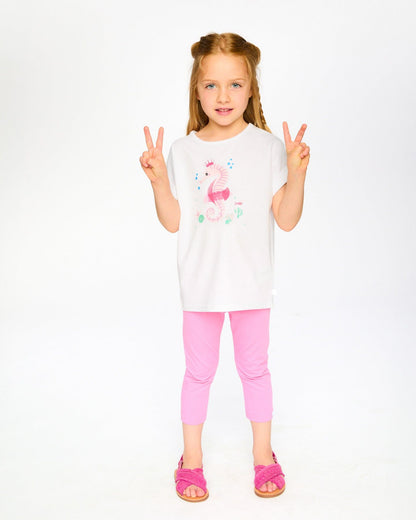 Organic Cotton Jersey T-Shirt White