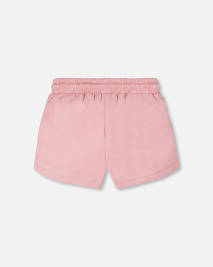 Organic Cotton Jersey Shorts Dusty Pink