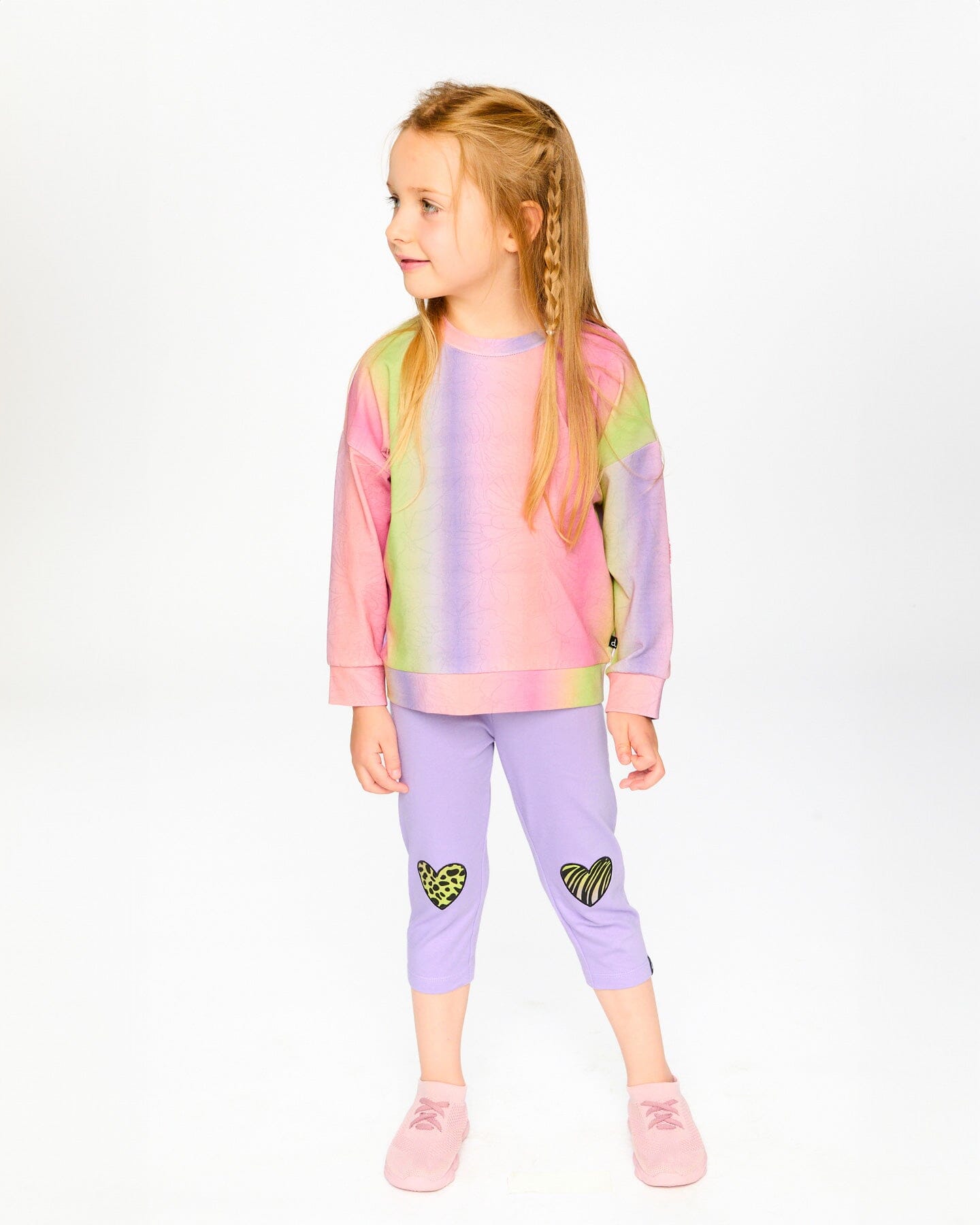 Organic Cotton Jersey Long Sleeve T-Shirt Multicolor
