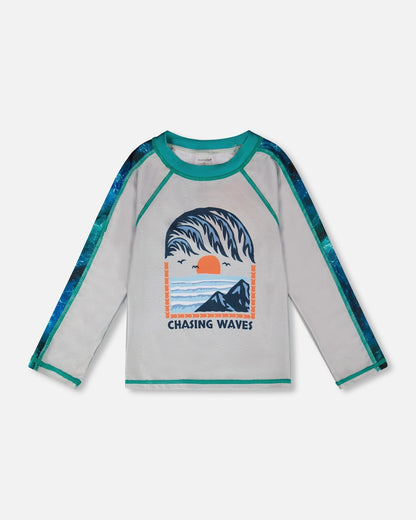 Long Sleeve Rashguard Pale Gray
