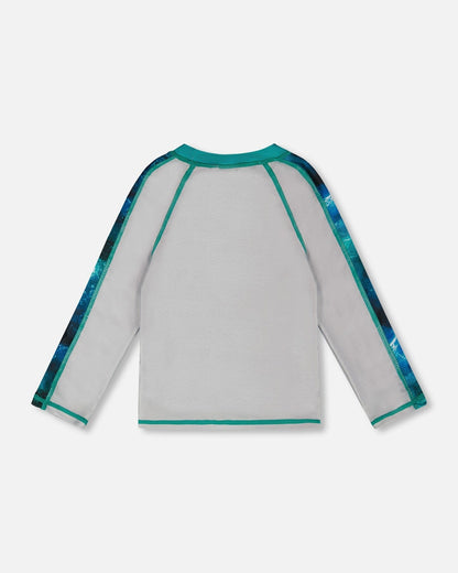 Long Sleeve Rashguard Pale Gray