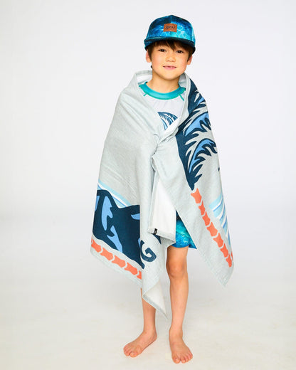 Serviette de plage grise