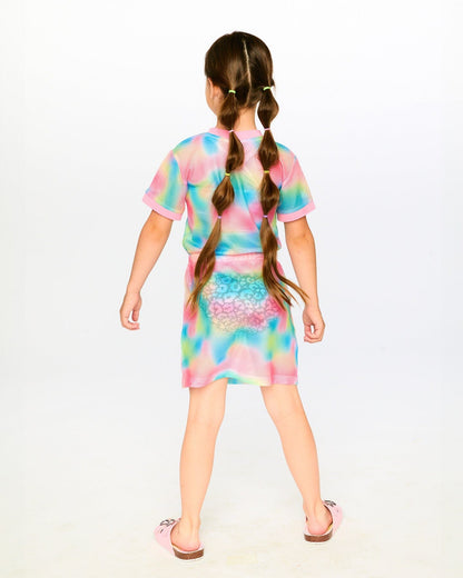 Mesh Beach Dress Multicolor