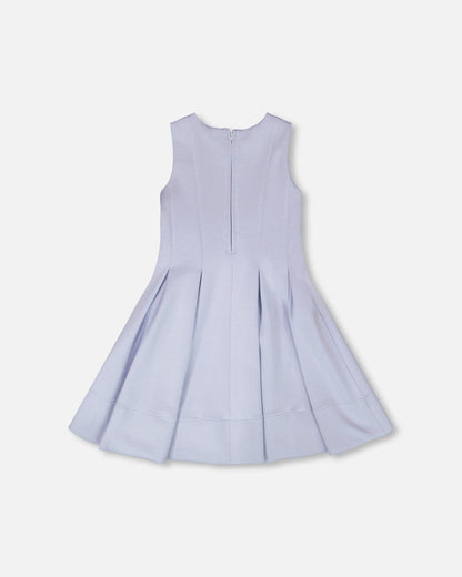 Sleeveless Neoprene Dress Lavender
