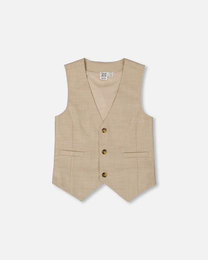 Elegant Vest Beige