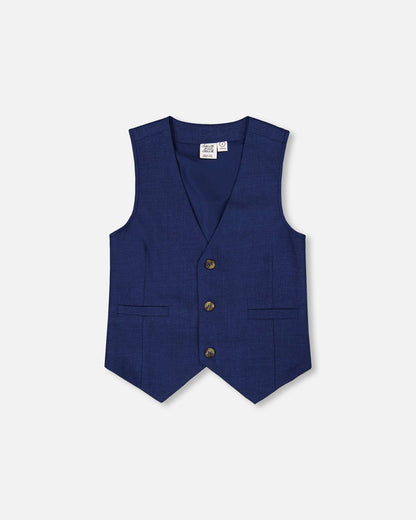 Elegant Vest Blue