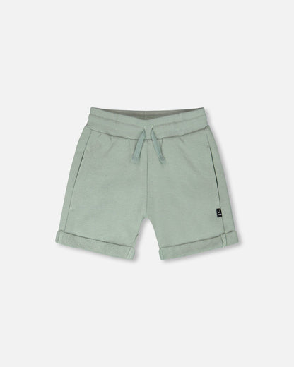 French Terry Shorts Mint Green