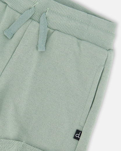 French Terry Shorts Mint Green