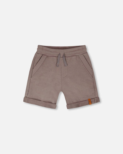 French Terry Shorts Taupe