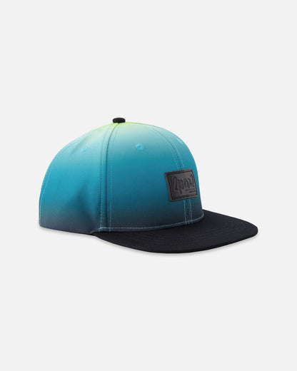 Cap Lime To Black Gradient