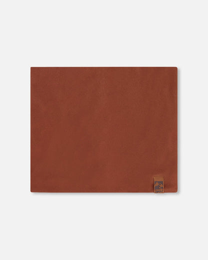 Stretch Jersey Neck Tube Brown
