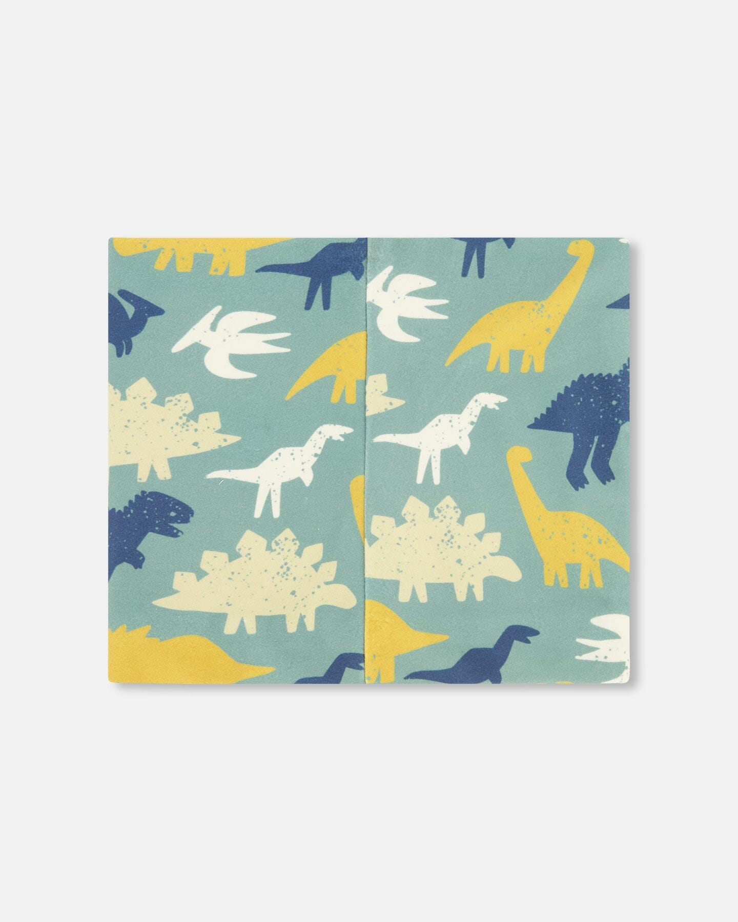 Stretch Jersey Neck Tube Green Dinosaur Print