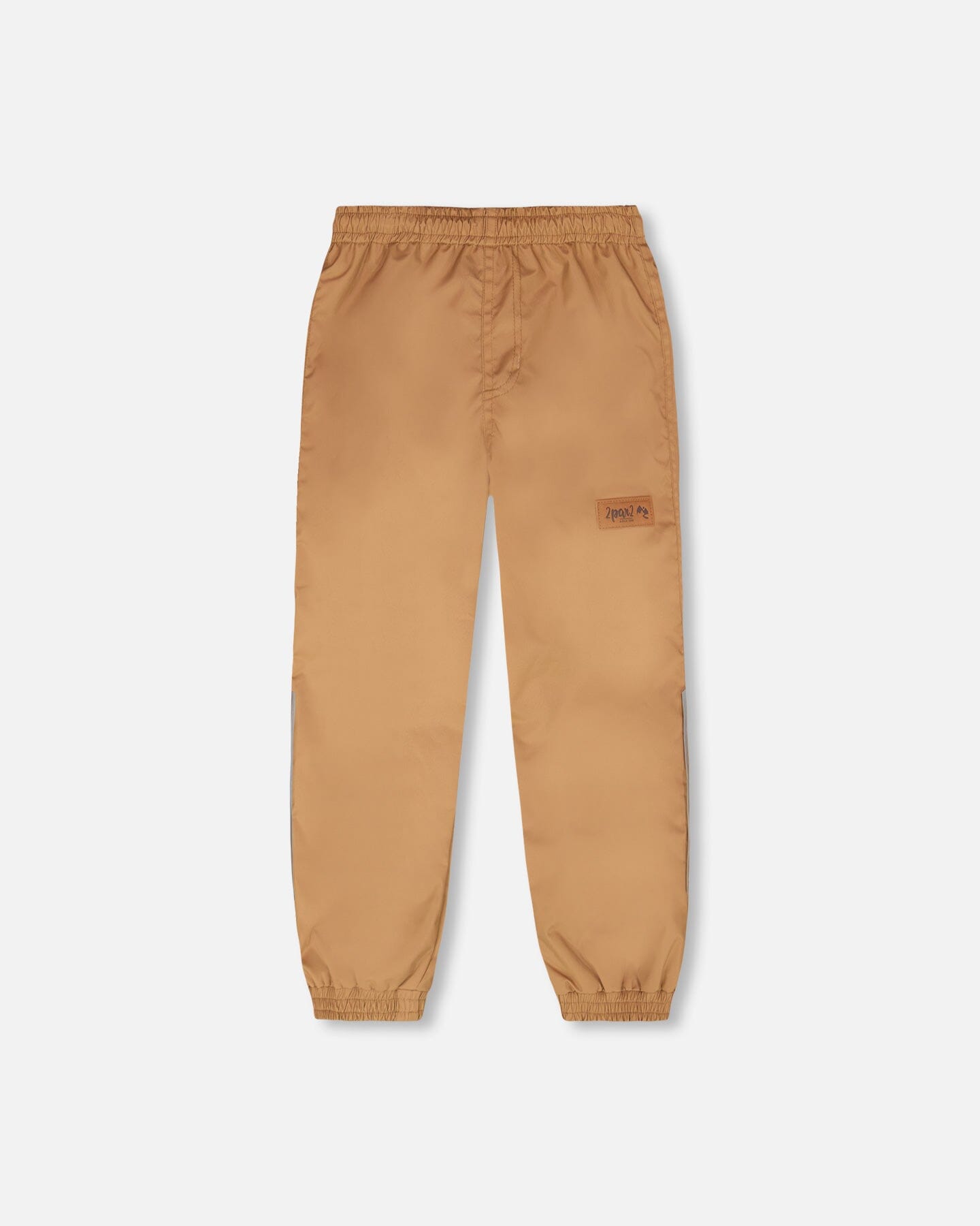 Pantalon de pluie en polyester recyclé brun clair