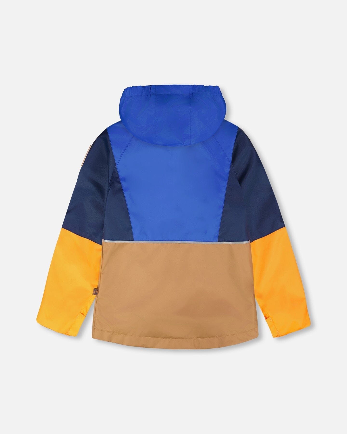 3-In-1 Two-Piece Mid-Season Outerwear Set Blue Colorblock