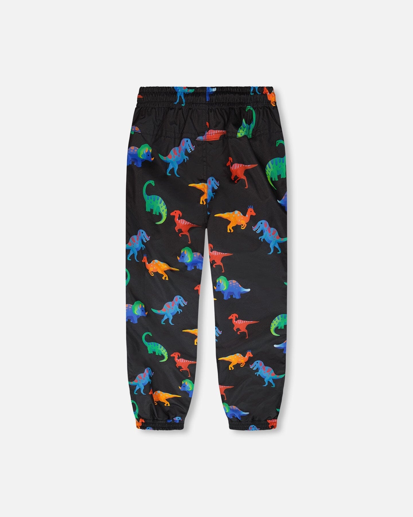 Ensemble de 3 vêtements d'extérieur mi-saison deux pièces, motif dinosaure noir