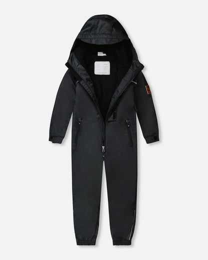 Kids Mid-Season One-Piece Outerwear Black
