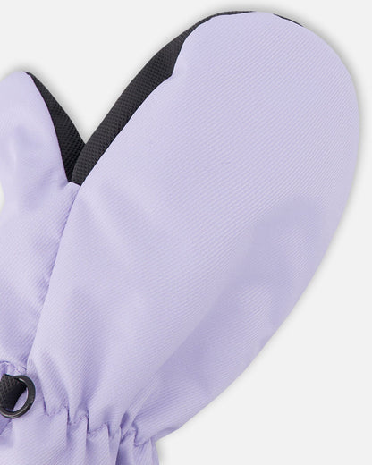 Mid-Season Mittens In Recycled Polyester Lavender