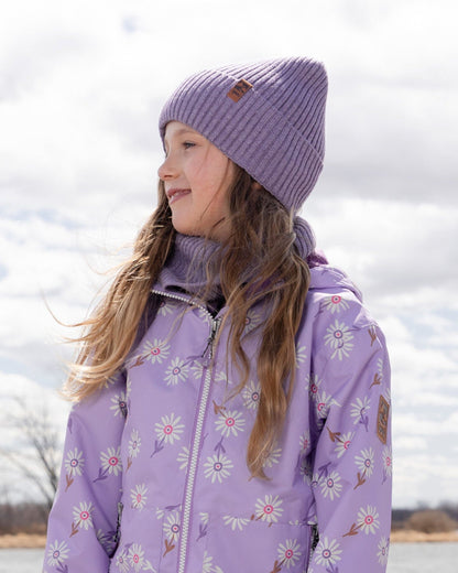Knit Hat Lavender