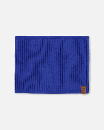 Knit Neckwarmer Royal Blue