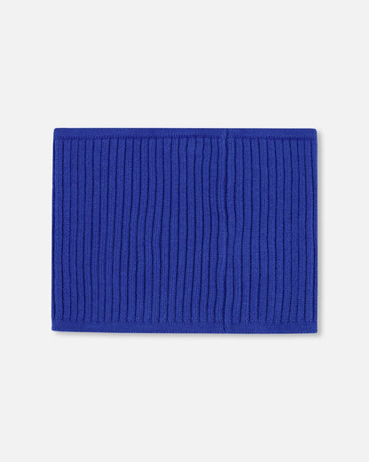 Knit Neckwarmer Royal Blue