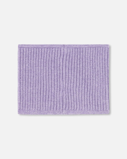 Knit Neckwarmer Lavender