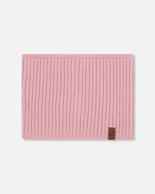 Knit Neckwarmer Pale Pink