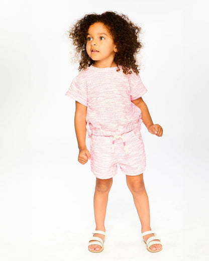 Jacquard Knit Shorts Multicolored