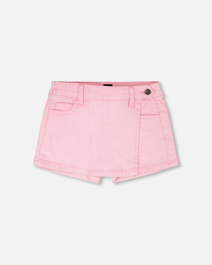 Stretch Twill Skort Pink