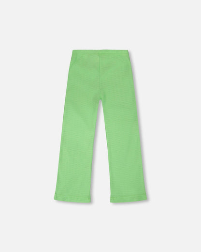 Crinkle Jersey Leggings Mint Green