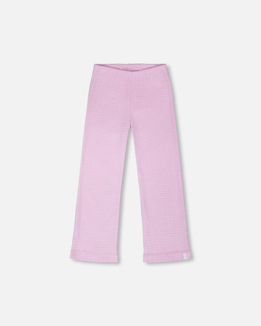 Crinkle Jersey Leggings Lilac