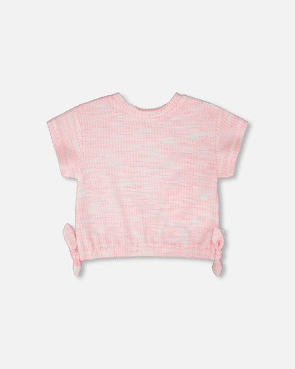Jacquard Knit T-Shirt Multicolored