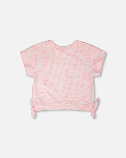 Jacquard Knit T-Shirt Multicolored